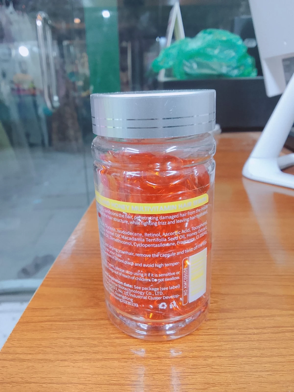 hair serum orange