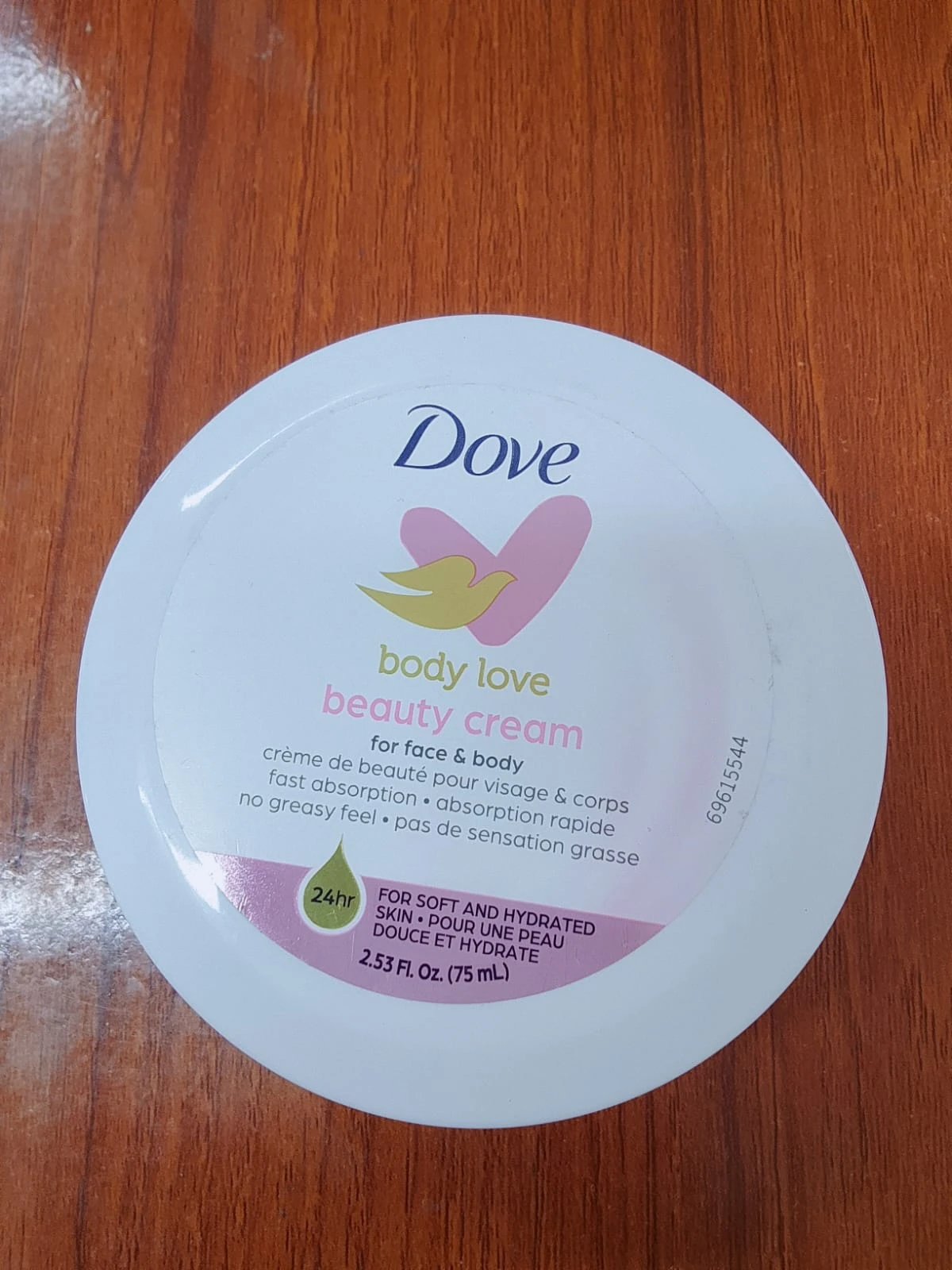 dove beauty cream